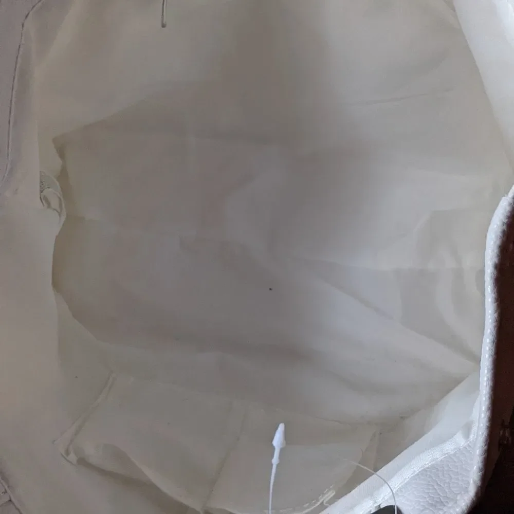 Minicci Best Mom Ever White Vegan Leather Purse
